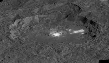 Cerealia Facula, Ceres, cryovolcanism, Dawn Mission, Occator Crater