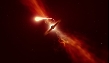 AT2019qiz, European Southern Observatory (ESO), supermassive black hole, Tidal Disruption Event (TDE)