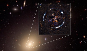 Einstein Ring, ESO 325-G004, Multi Unit Spectroscopic Explorer (MUSE), Theory of general relativity, Very Large Telescope