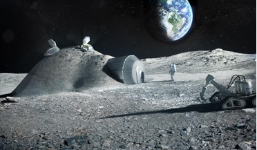 3D printing, Additive manufacturing, Moon base, space colonisation, urea
