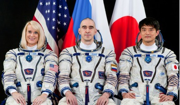 Anatoly Ivanishin, Expedition 48-49 crew, Kate Rubins, Soyuz MS-01 spacecraft, Takuya Onishi