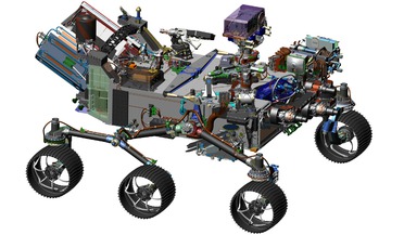 Curiosity, Mars 2020 Rover, NASA's Journey to Mars, sky crane landing system