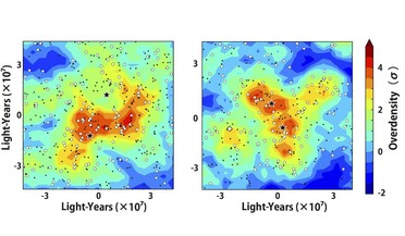 early phase galaxy cluster merger, Hyper Suprime-Cam (HSC), Protocluster, Quasar, Subaru Telescope
