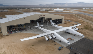 Orbital ATK Pegasus XL vehicle, Paul G. Allen, Scaled Composites, Stratolaunch, twin-hulled