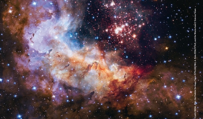 Credit: NASA, ESA, the Hubble Heritage Team (STScI/AURA), A. Nota (ESA/STScI), and the Westerlund 2 Science Team