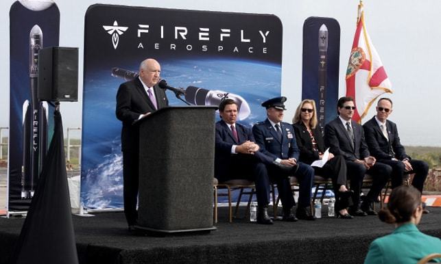 Space Florida announced Firefly Aerospace’s selection of Florida for launch and manufacturing.