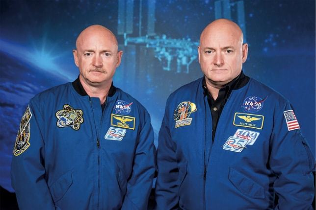 Twin astronauts, Scott and Mark Kelly were subjects of NASA’s Twins Study
