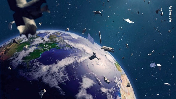 Increasing volumes of man-made debris objects in Earth orbit pose a dynamic