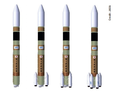 Concepts for the H3 rocket, capable of launching satellites large and small for industries worldwide