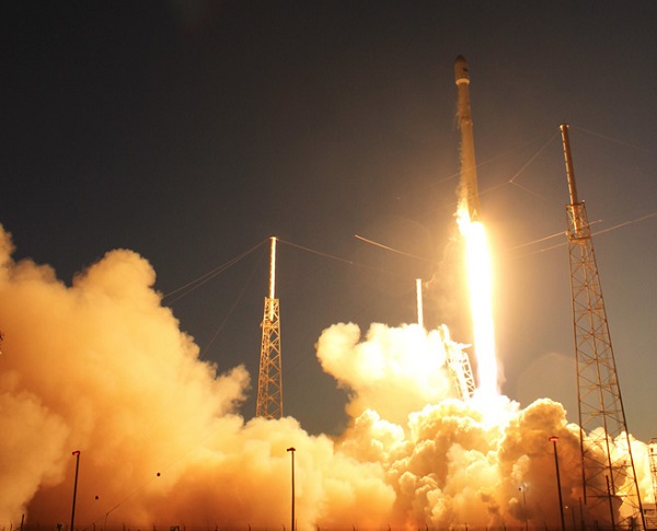 Launch of SpaceX Falcon 9 on 4 March 2016
