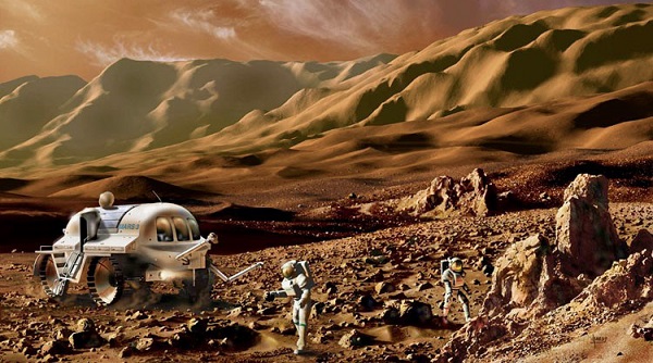 Exploring Mars with mobile laboratory (Digital), from ‘Futures’