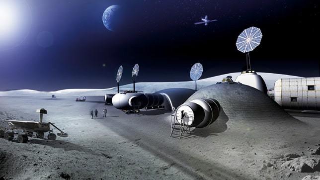 A future lunar base.