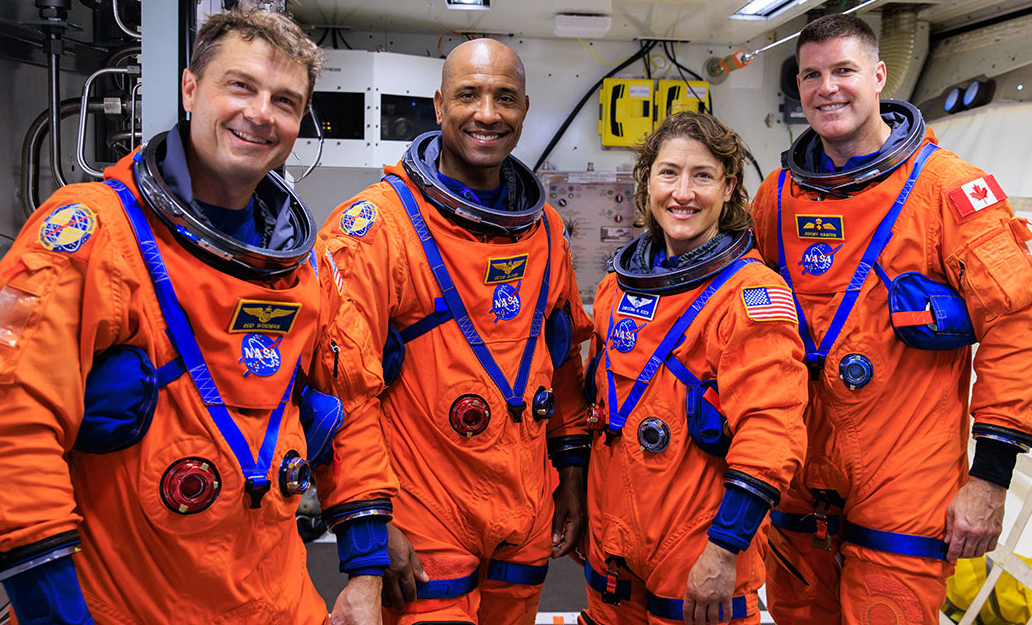Artemis II crew. Photo: NASA
