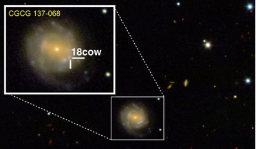 AT2018cow, ATLAS telescope, black hole, Neutron star, supernovae explosions
