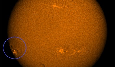 Coronal mass ejection, GONG network, solar storms, sunspots, US National Science Foundation’s National Solar Observatory