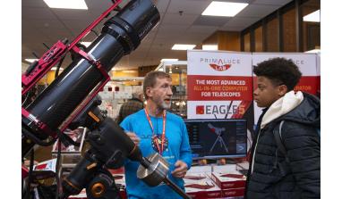 Europe's largest astronomy conference and exhibition.  Photo: Max Alexander