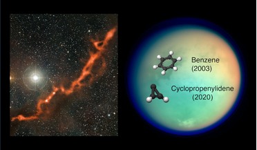 Cyclopropenylidene (C3H2), Dragonfly, Titan, Titan atmosphere