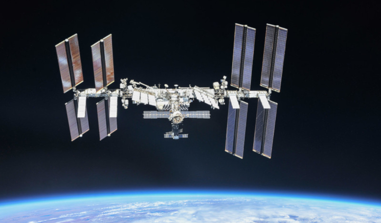 The International Space Station is pictured orbiting Earth in October of 2018. Image: NASA