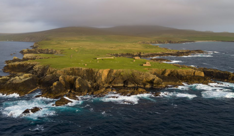 The Shetland launch site at Lamba Ness on the island of Unst. Image: Shetland Space Centre Ltd