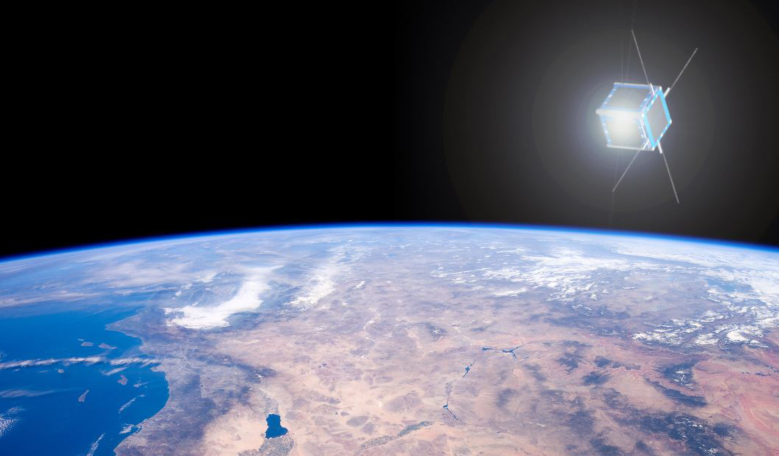 Canadian firm GEC says it plans on sending a small satellite into a low-Earth orbit next year that can be used for advertising in space. Image: ASU/NASA