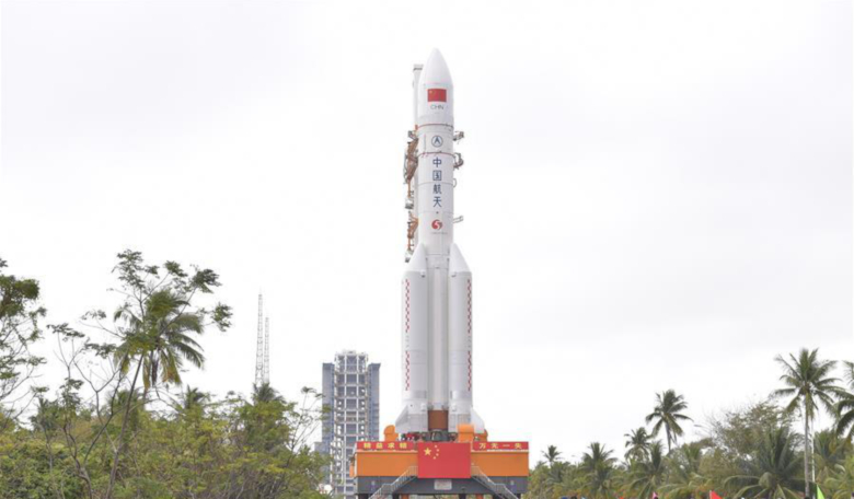 China’s Long March 5 rocket, currently the country’s most powerful launcher, could be dwarfed if plans to build an “ultra-large spacecraft spanning kilometres