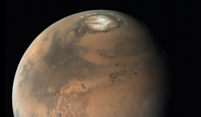 Much of Mars' ancient water was buried in the planet's crust, not lost to space, say scientists in a new study published by the journal Science on 16 March. Image: NASA