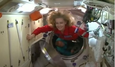 International Space Station, Soyuz MS-19 spacecraft, The Challenge, Yulia Peresild