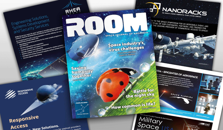 ROOM is pleased to offer an advertising platform for global space businesses and organisations.