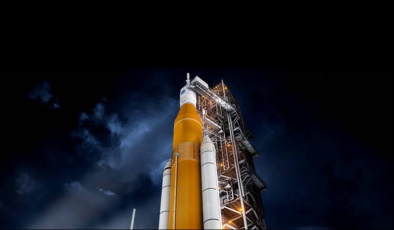 The Space Launch System (SLS) rocket. Image: NASA