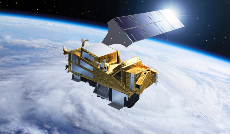 An illustration of Sentinel-5 in orbit. Image: ESA