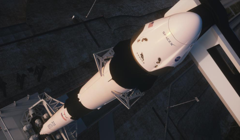 The uncrewed in-flight abort demonstration is targeted for 8 am EST Saturday, 18 January, from Launch Complex 39A in Florida. There is a four-hour test window. Image: SpaceX