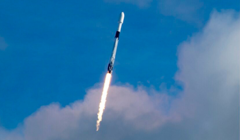 SpaceX launching their third mission of 2021 – a record breaking flight which saw the deployment of 143 satellites. Image: SpaceX