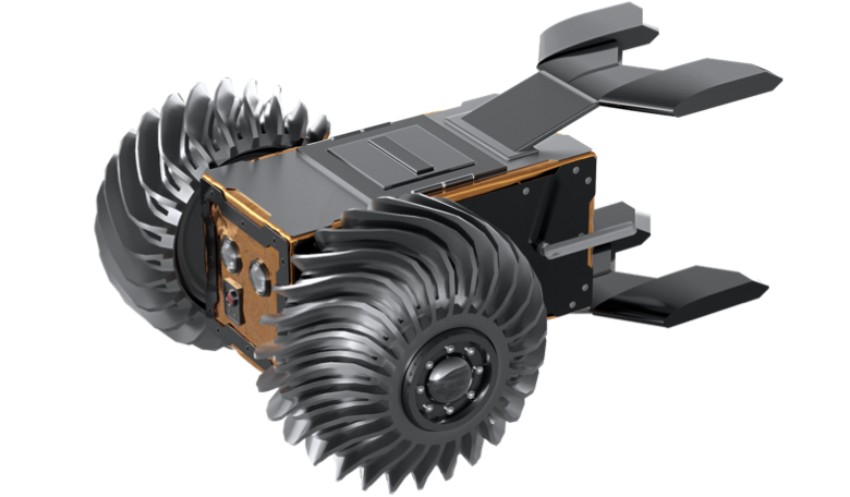 Artist's render of Spacebit Wheeled Rover design in development. Image: © Spacebit
