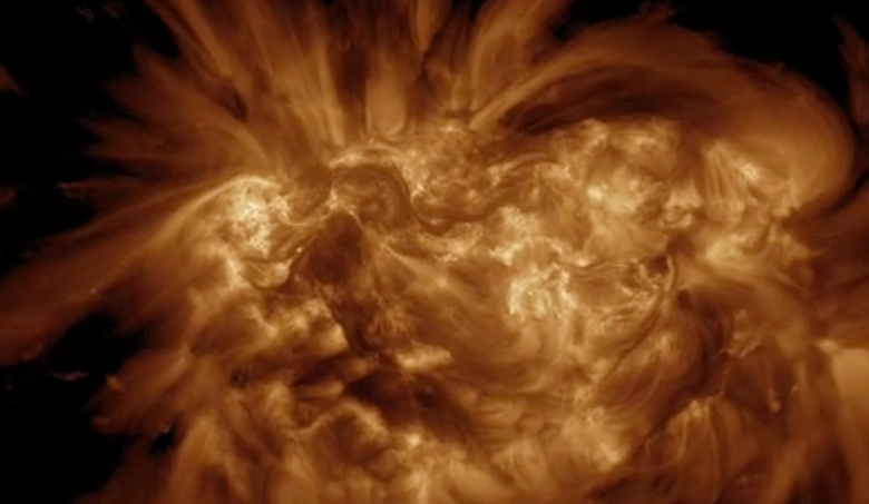 A close up of the surface of the Sun taken with the Hi-C mission in 2012. Image: NASA