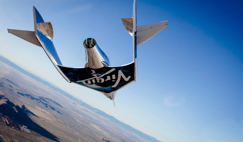 Business is booming for Virgin Galactic as the company has had around 600 people sign up for a 10-minute long trip to the edge of space costing $250,000 a go. Image: virgin Galactic/PA