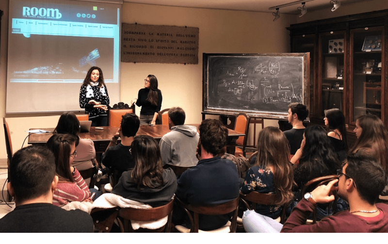 Discussion among students at the department of Chemical...