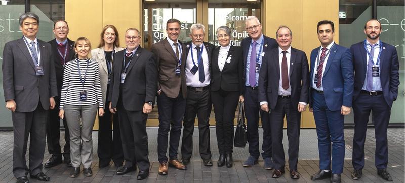 The committee chairs of Asgardia’s parliament.