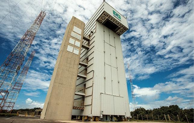 Infrastructure at Brazil’s Alcantara spaceport.