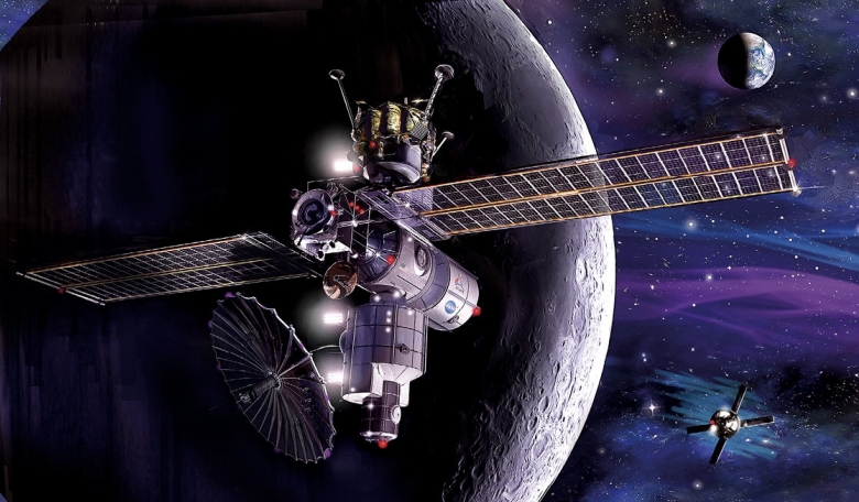 The Lunar Gateway will orbit the Moon serving as a space station and hub for lunar and deep space exploration.