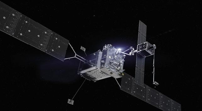 Next generation: the Mission Robotic Vehicle will install a Mission Extension Pod on a client satellite.