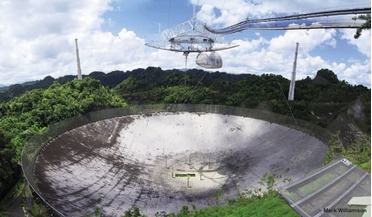 Arecibo Observatory, Arecibo telescope, planetary radar, Radio astronomy