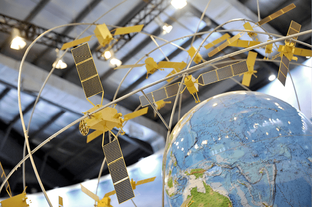 A model of the Beidou Navigation Satellite System.