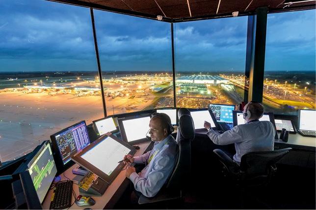 Satellites provide critical services such as those used for air traffic control