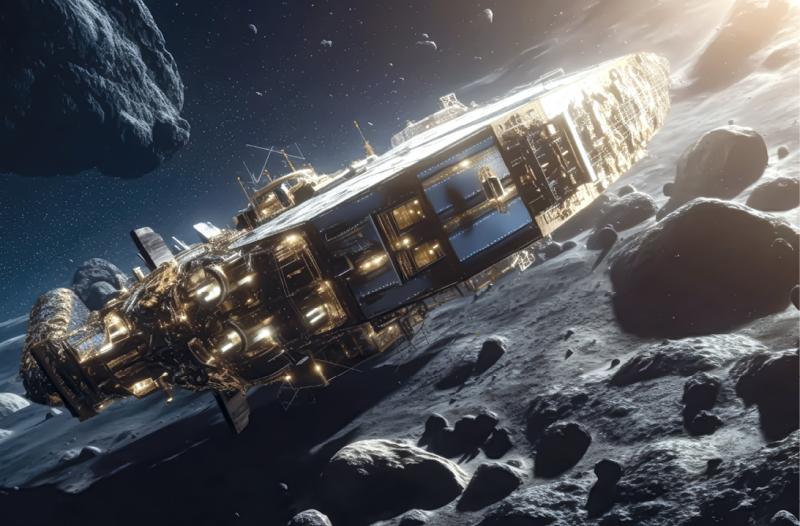 Space mining when it comes to the exploration and use of space