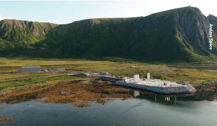 Andøya Spaceport in Norway opened for business on 2 November 2023