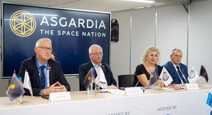 Asgardia press conference in Baku