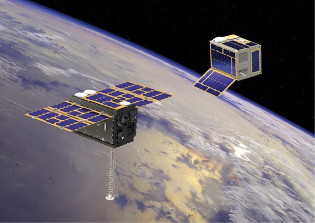 ESA’s LEO-PNT (low Earth orbit Positioning Navigation and Timing) in-orbit demonstrator mission features a constellation