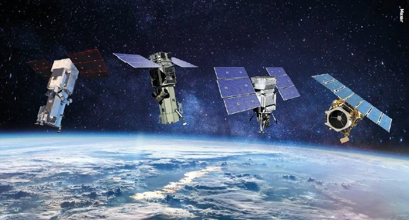 Many space technologies including AI applications for Earth observation