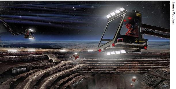 The frontier narrative portrays space as territory waiting to be opened