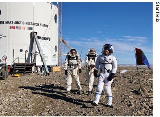 Hostile environments such as the FMARS Arctic Research Station in Nunavut, Canada, quickly test design theory against reality.